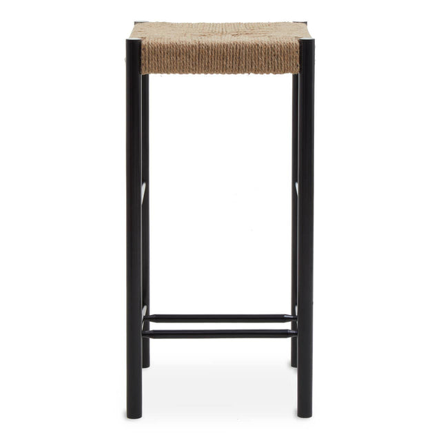 Woven Hemp Bar Stool