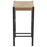 Woven Hemp Bar Stool