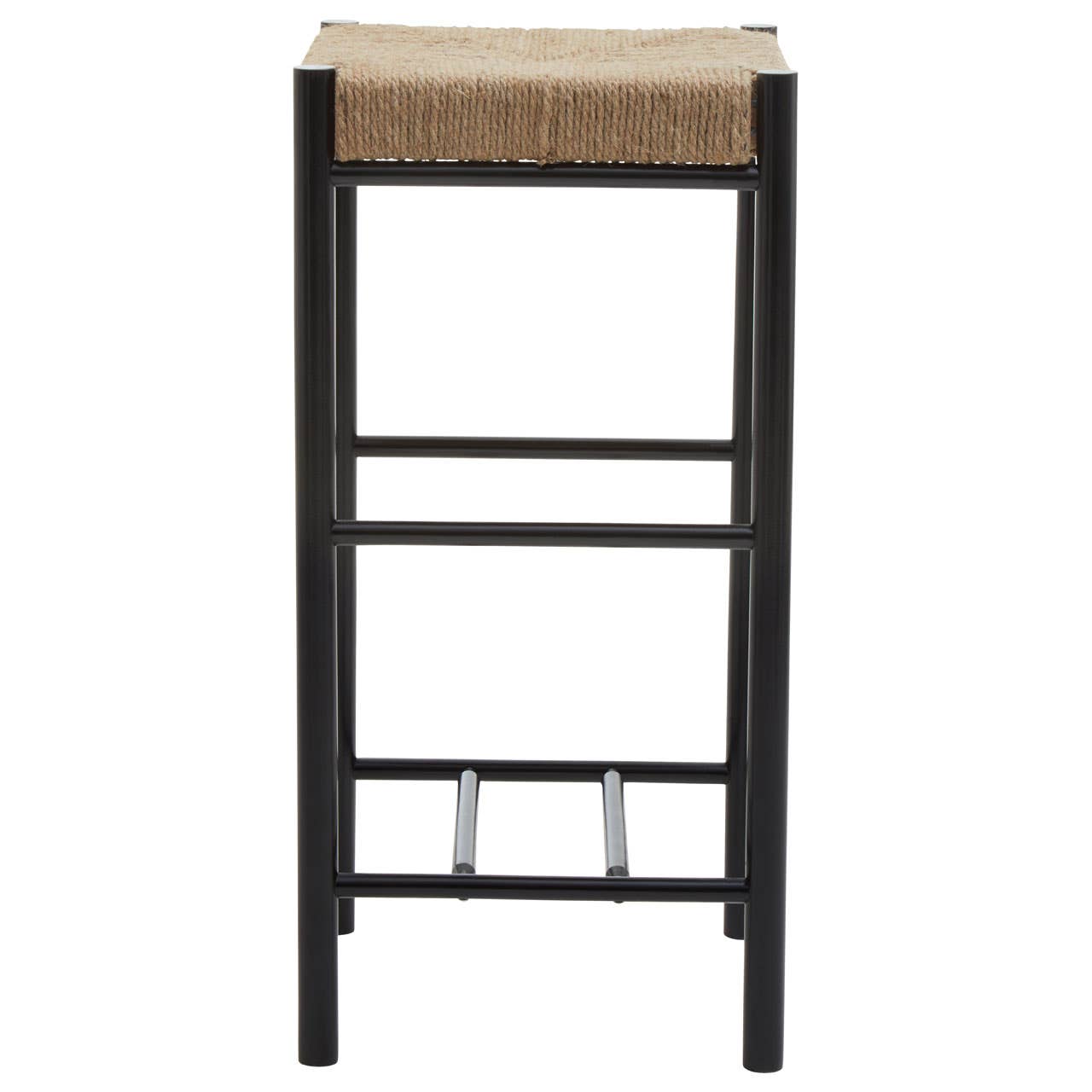 Woven Hemp Bar Stool