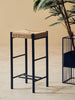 Woven Hemp Bar Stool