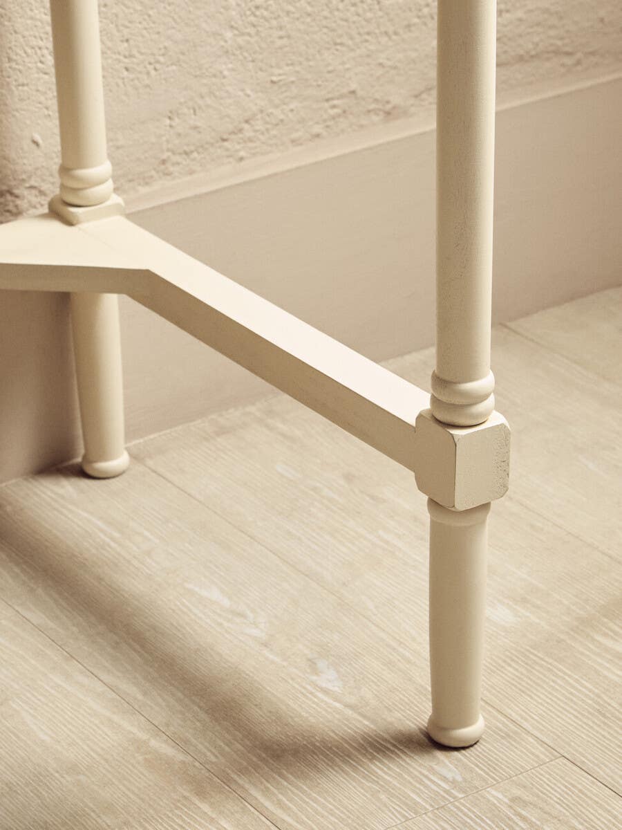 Antique Pearl Pine Desk