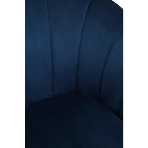 Velvet Midnight Accent Chair