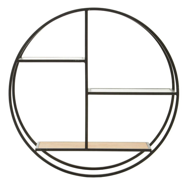 Round Tiered Wall Shelf