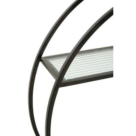 Round Tiered Wall Shelf