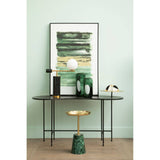 Gold & Green Marble Side