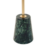 Gold & Green Marble Side