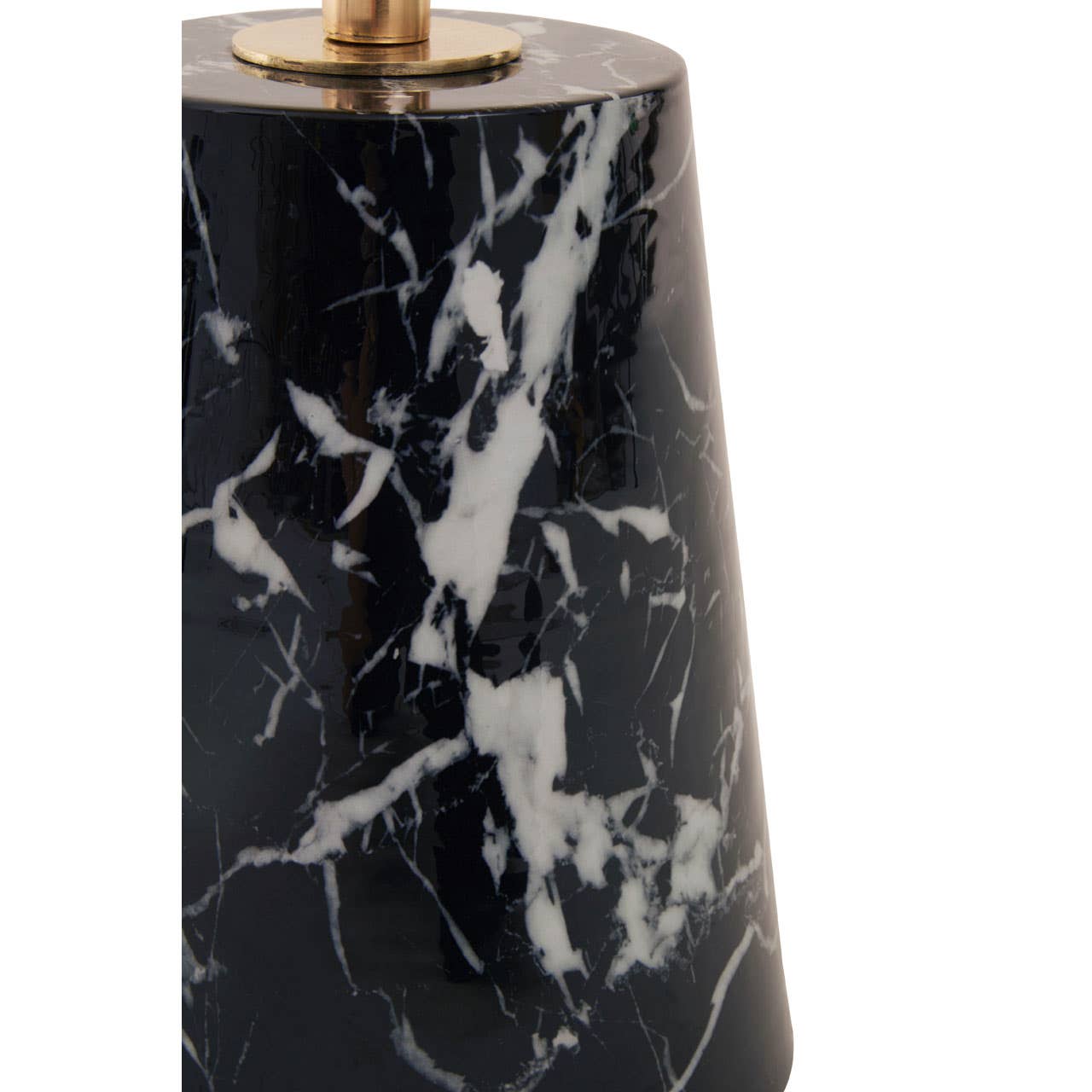 Golden Marble Side Table