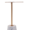 Golden Marble Side Table
