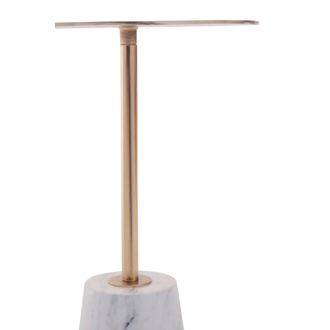 Golden Marble Side Table