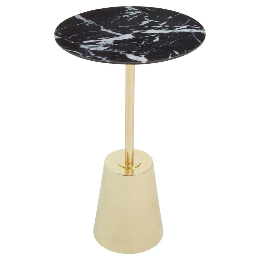 Boho Luxe Marble Side Table