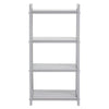 Modern Grey Wood Shelf Unit