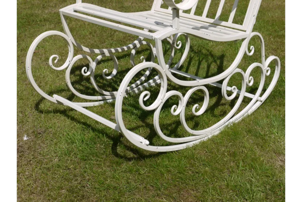 Antique Cream Rocking Chair - 2440