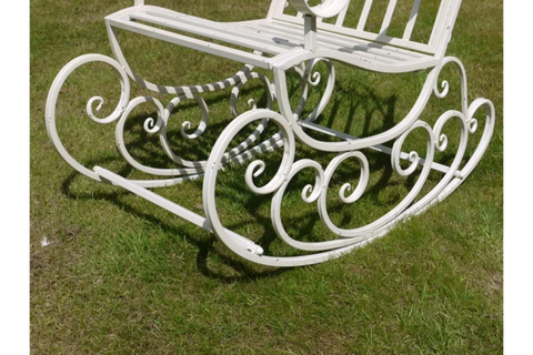 Antique Cream Rocking Chair - 2440