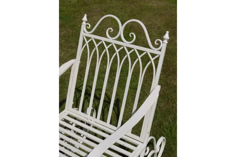 Antique Cream Rocking Chair - 2440