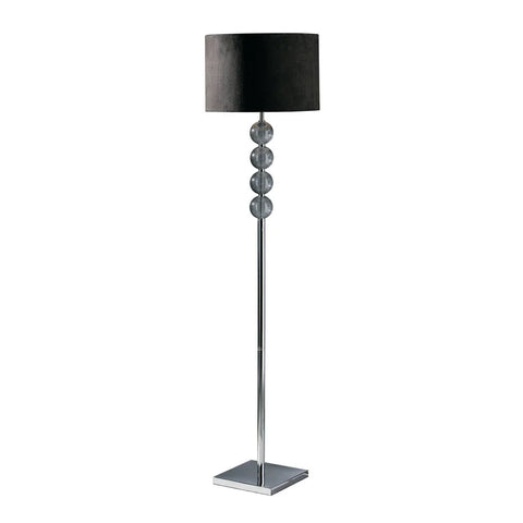 Sleek Chrome Floor Lamp