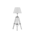 Modern White Tripod Table Lamp