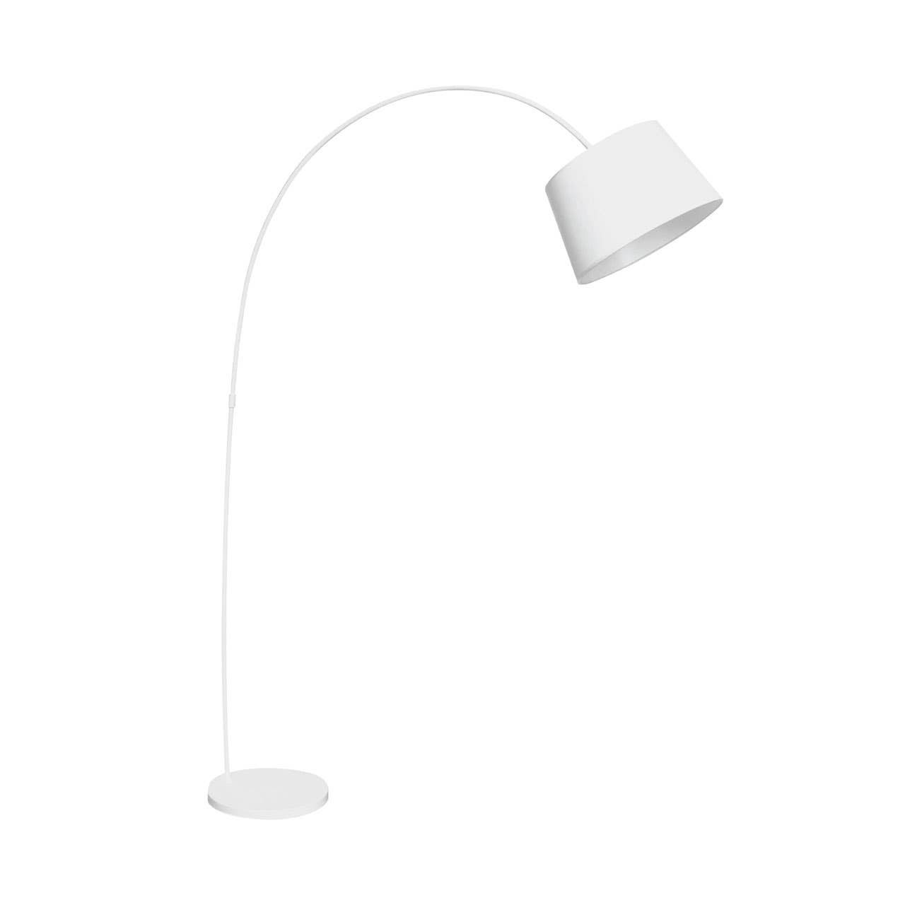 Sleek Arched Metal Floor Lamp
