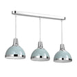 Blue Shutter Pendant Light