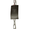 Gleaming Chrome Industrial Pendant Light