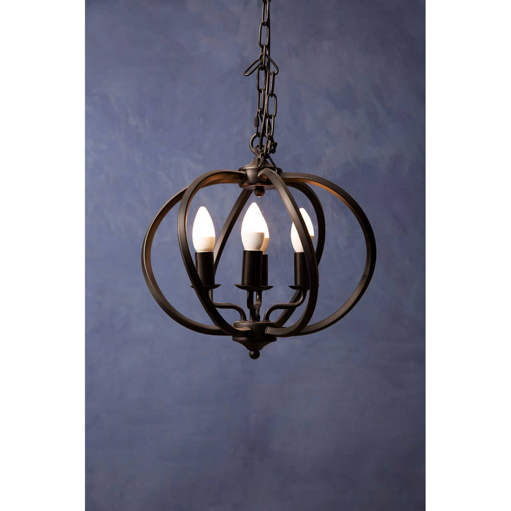 Sleek Iron Pendant Light