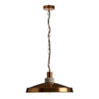 Stockholm Copper Finish and Aluminium Pendant Light