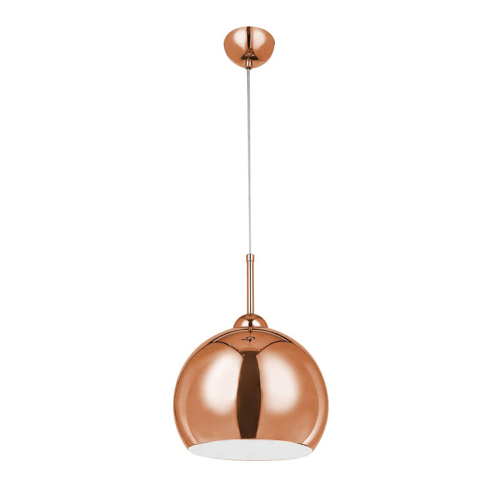 Copper Ball Pendant Light