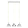 Sleek Chrome Pendant Light