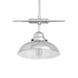 Chrome Industrial Pendant Light