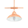 Rustic Copper Pendant Light