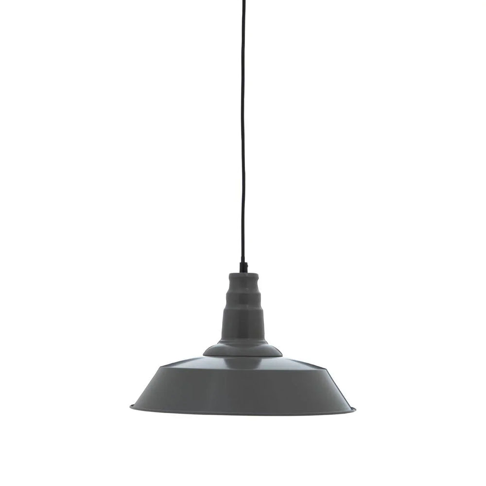Brant Grey Metal Pendant Light