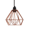 Bartol Copper Metal Wire Pendant Light