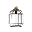 Beacan Black Metal Wire Pendant Light