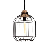 Beacan Black Metal Wire Pendant Light