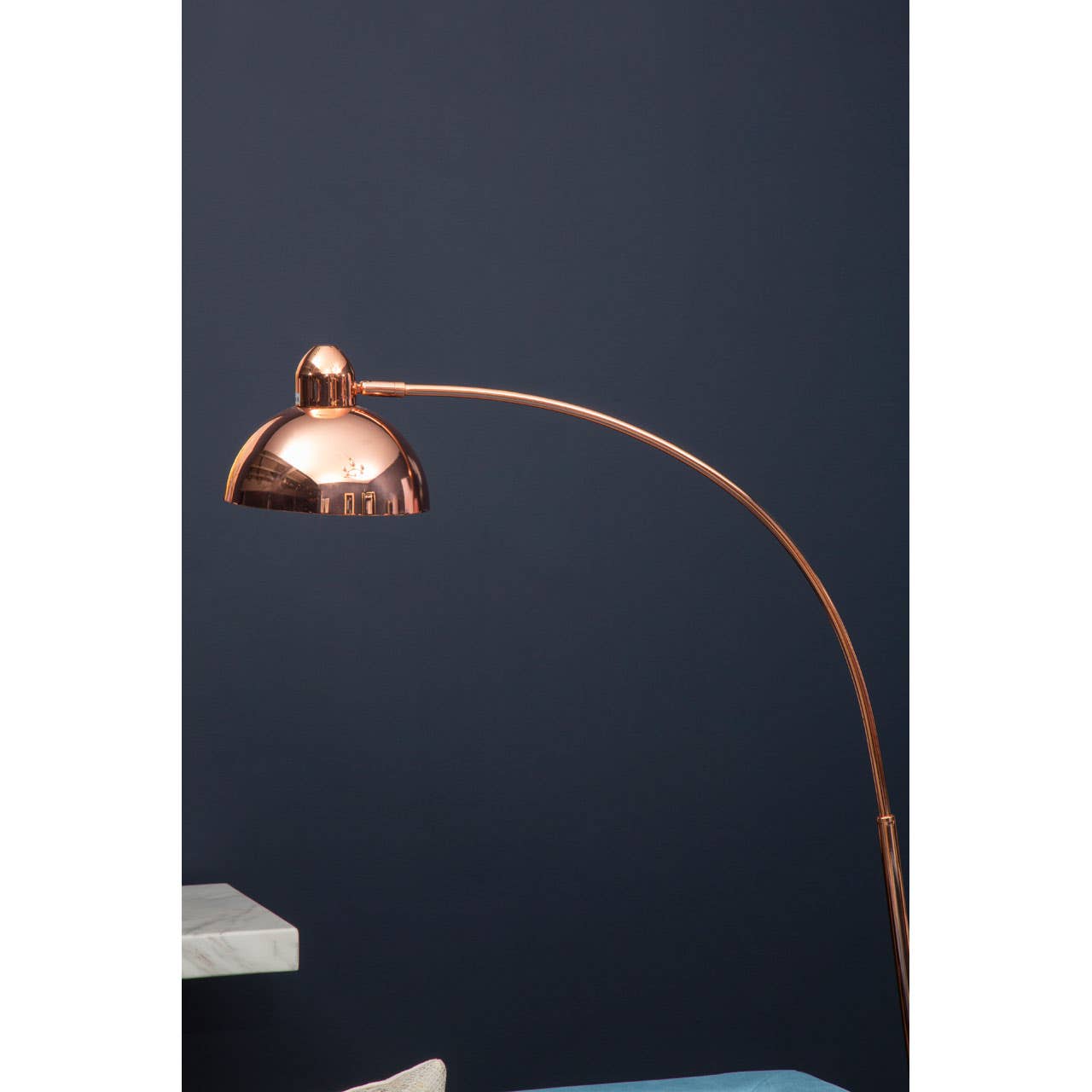 Copper Glow Floor Lighting