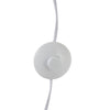 Monochrome Waffle Drum Floor Lamp