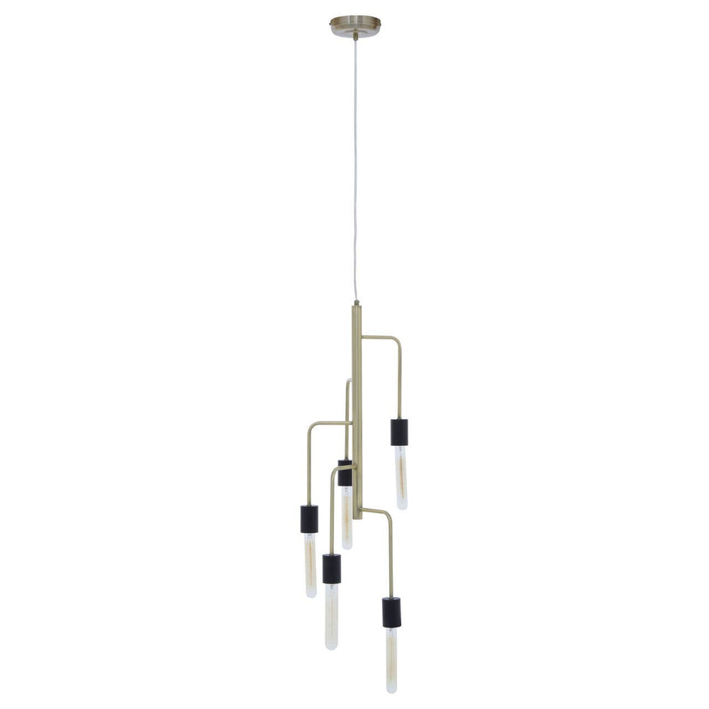 Luxe Brass Pendant Light
