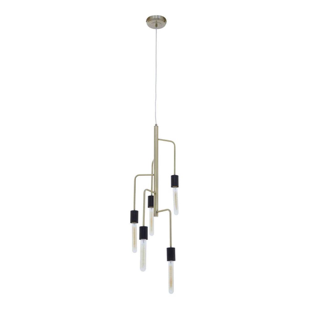 Luxe Brass Pendant Light