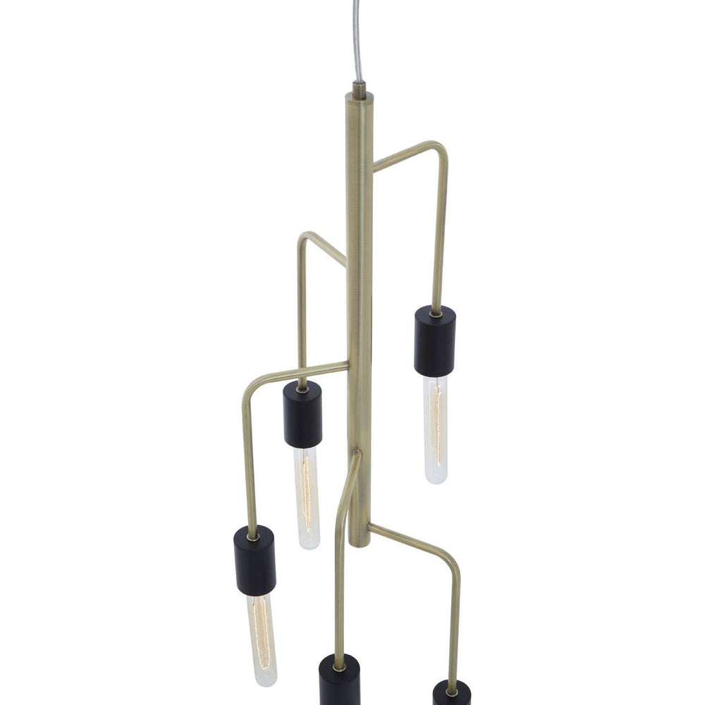 Luxe Brass Pendant Light