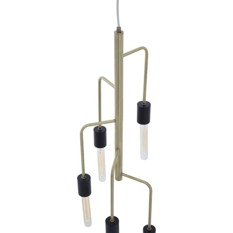 Luxe Brass Pendant Light