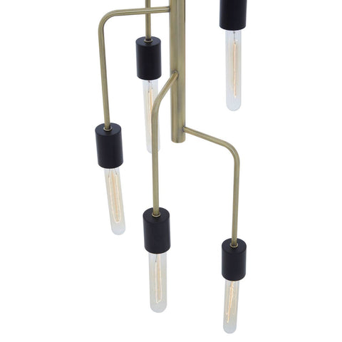 Luxe Brass Pendant Light