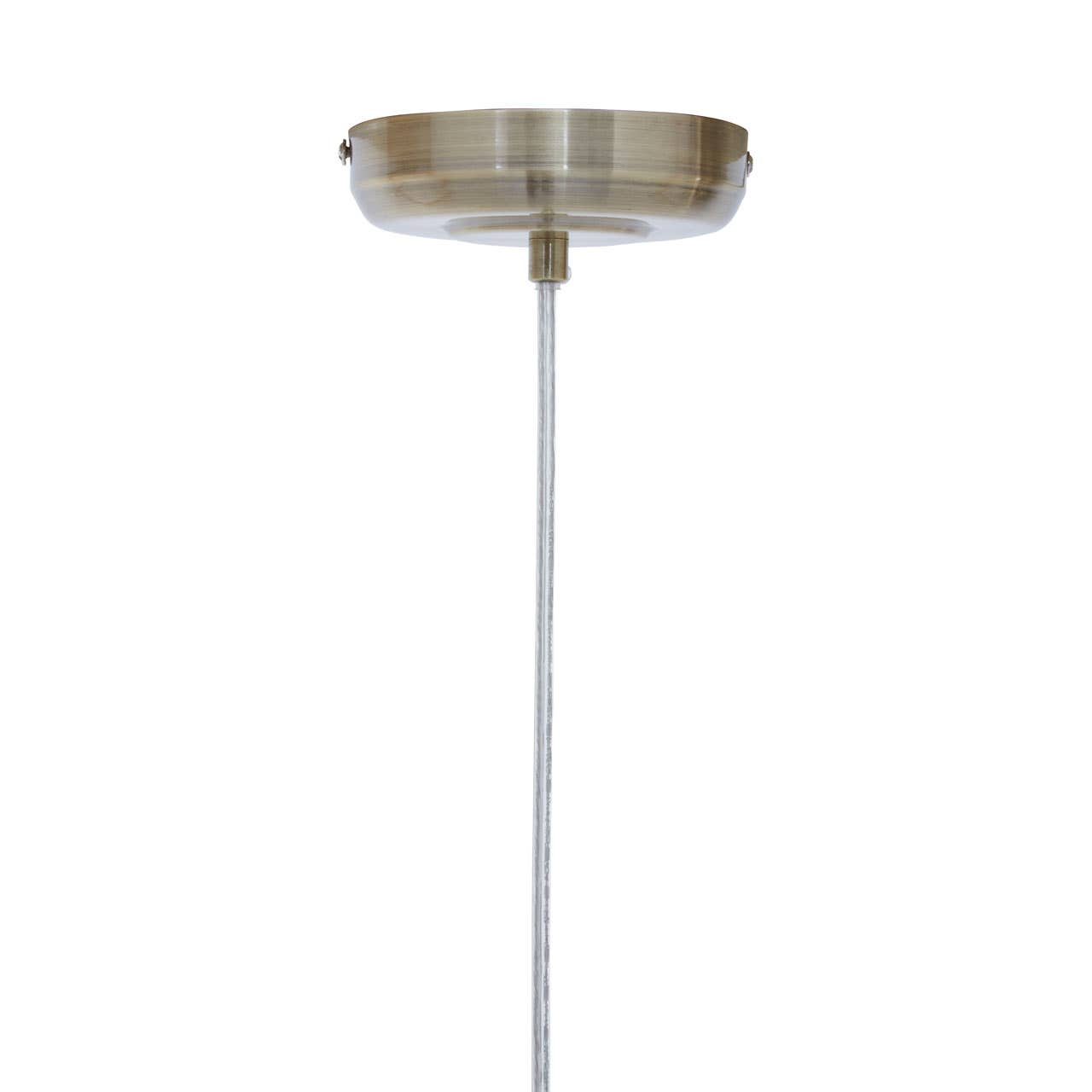 Luxe Brass Pendant Light
