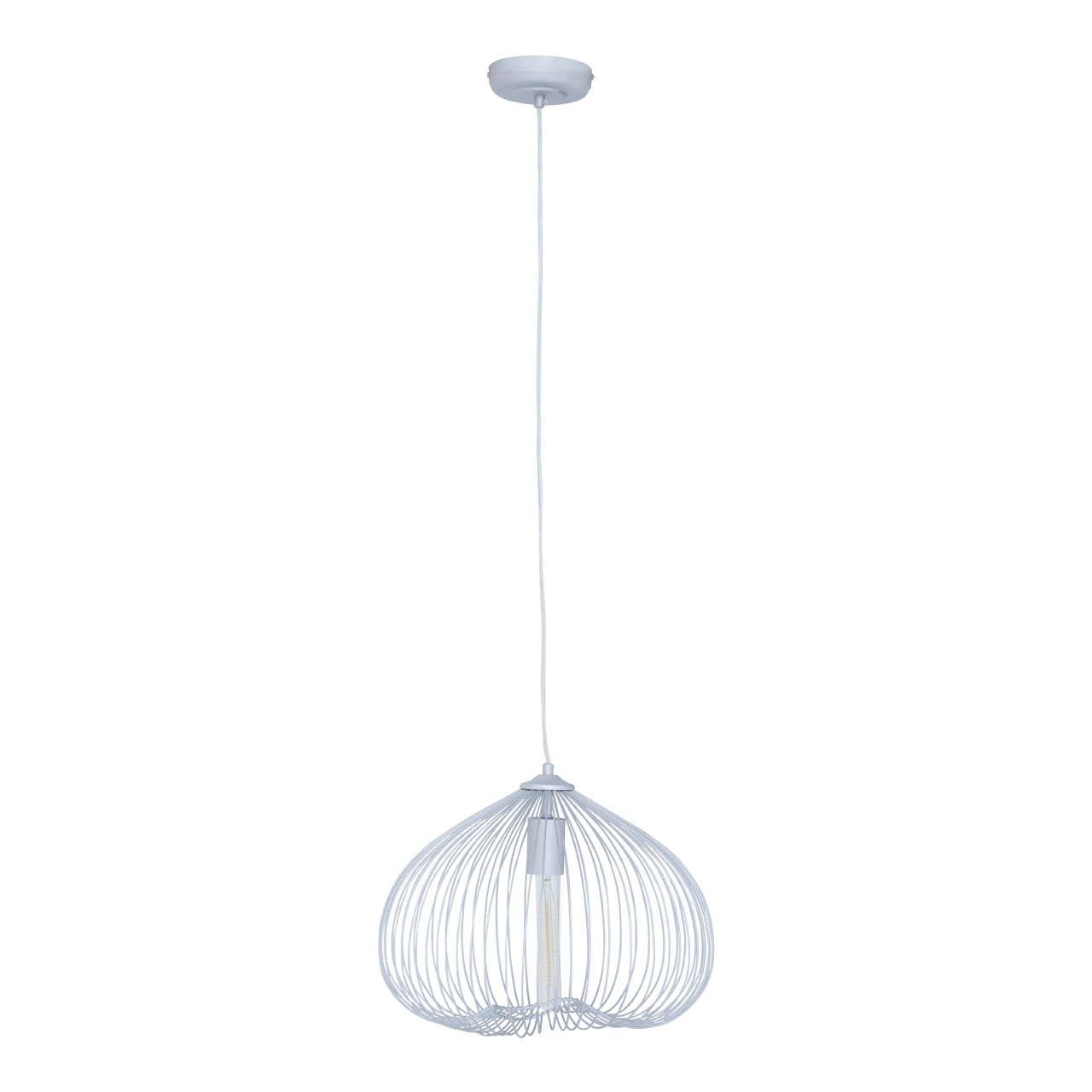 Geometric Wire Pendant Light