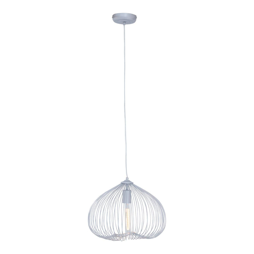 Geometric Wire Pendant Light