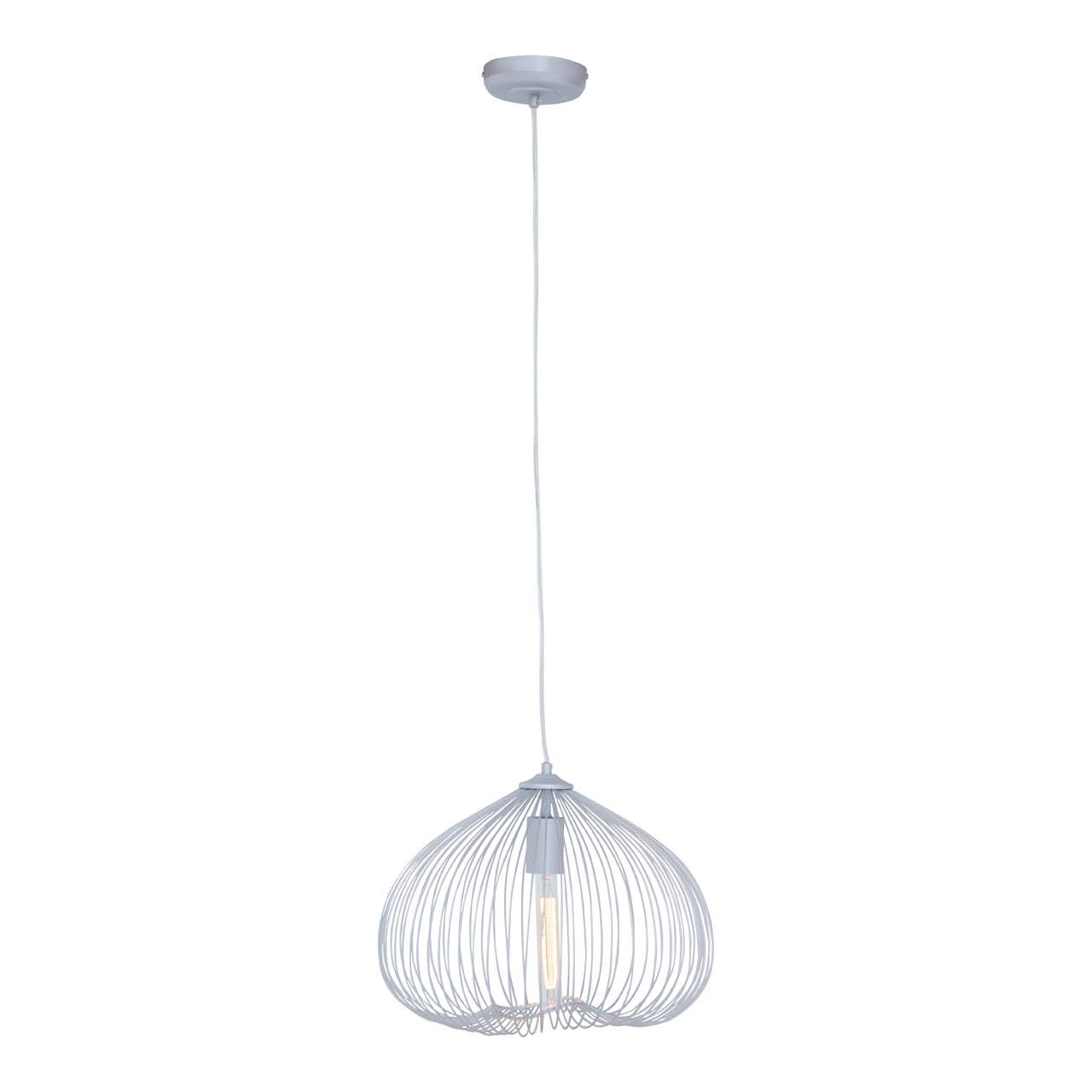 Geometric Wire Pendant Light