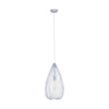 Geometric Silver Pendant Light