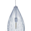 Geometric Silver Pendant Light