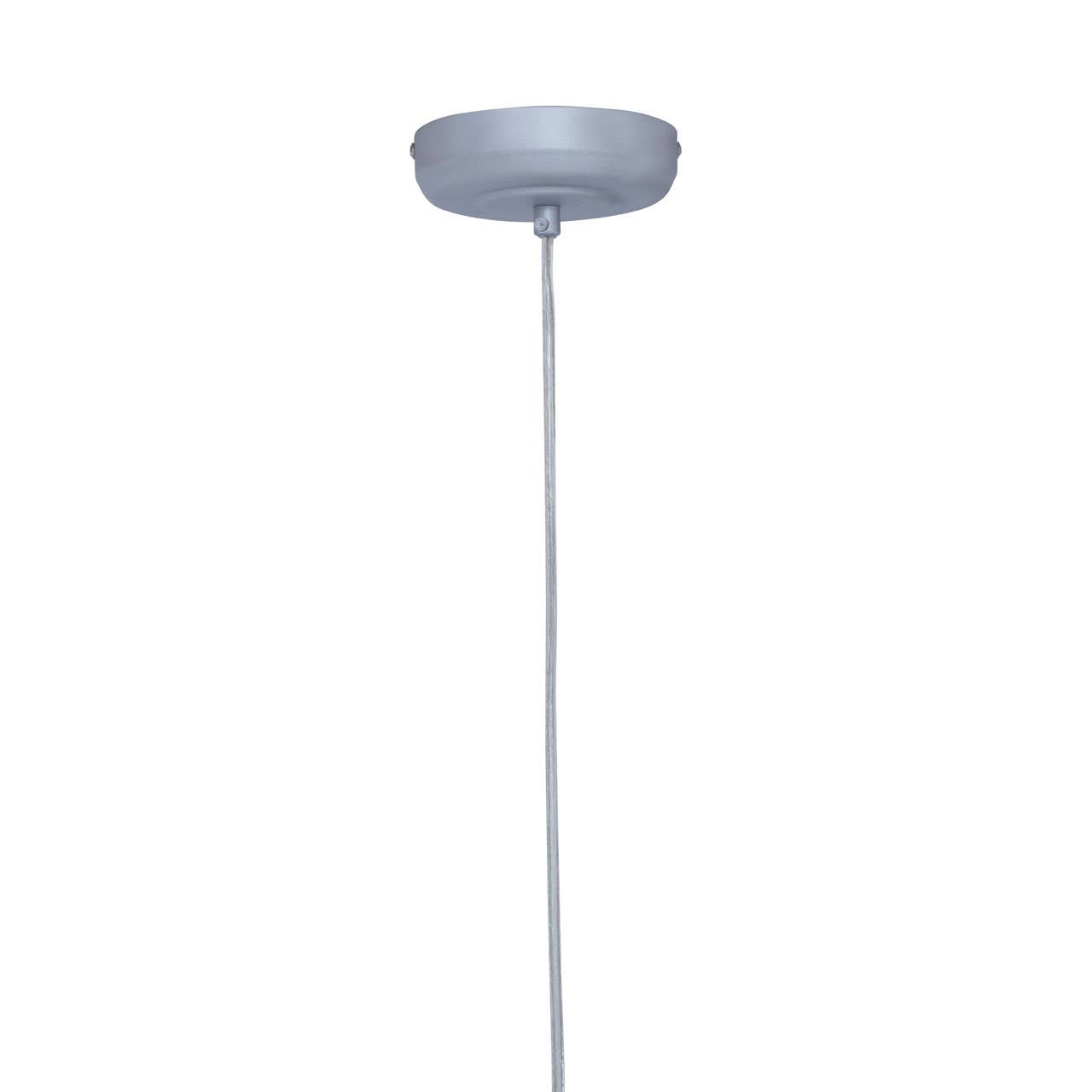 Geometric Silver Pendant Light