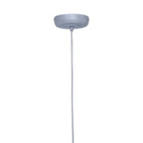 Geometric Silver Pendant Light
