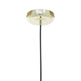 Geometric Gold Pendant Light