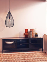 Sleek Teardrop Pendant Light